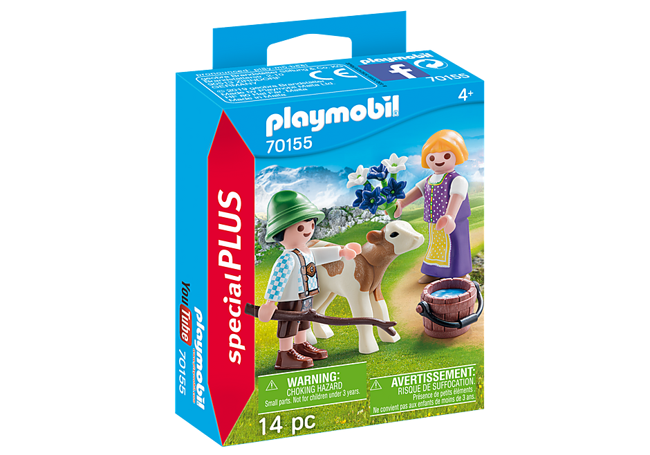 Playmobil Special Plus Children with Calf