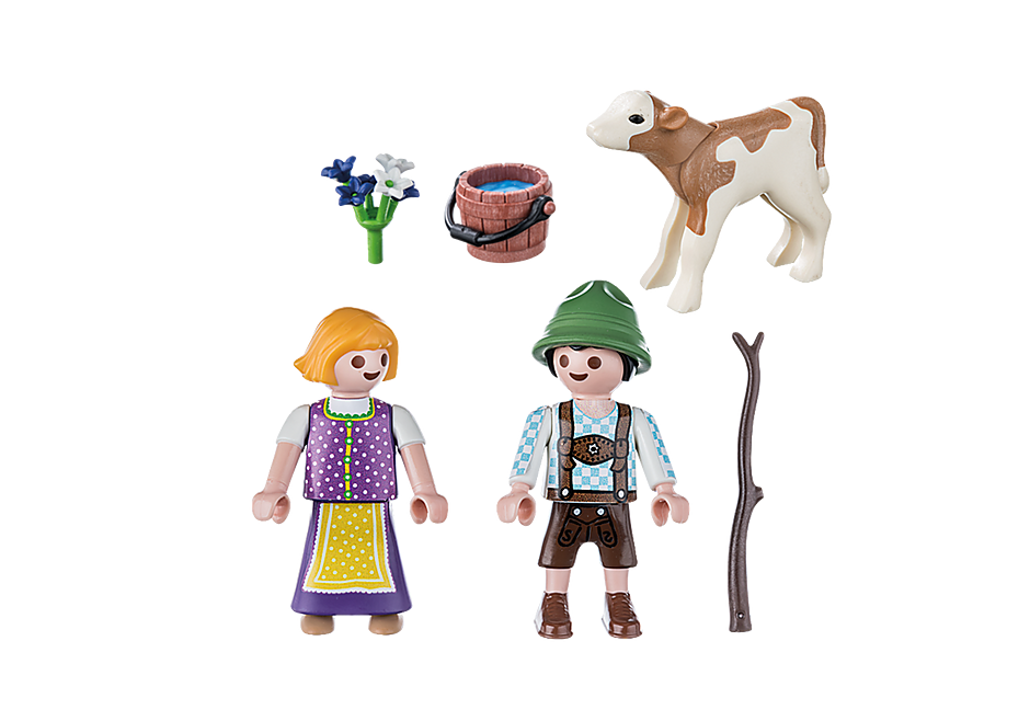 Playmobil Special Plus Children with Calf