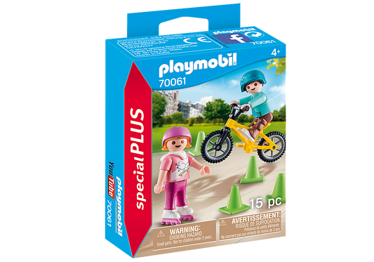 Playmobil Special Plus Children with Bike & Skates