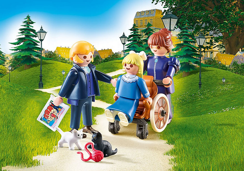 Playmobil Heidi Clara, Father & Miss Rottenmeier