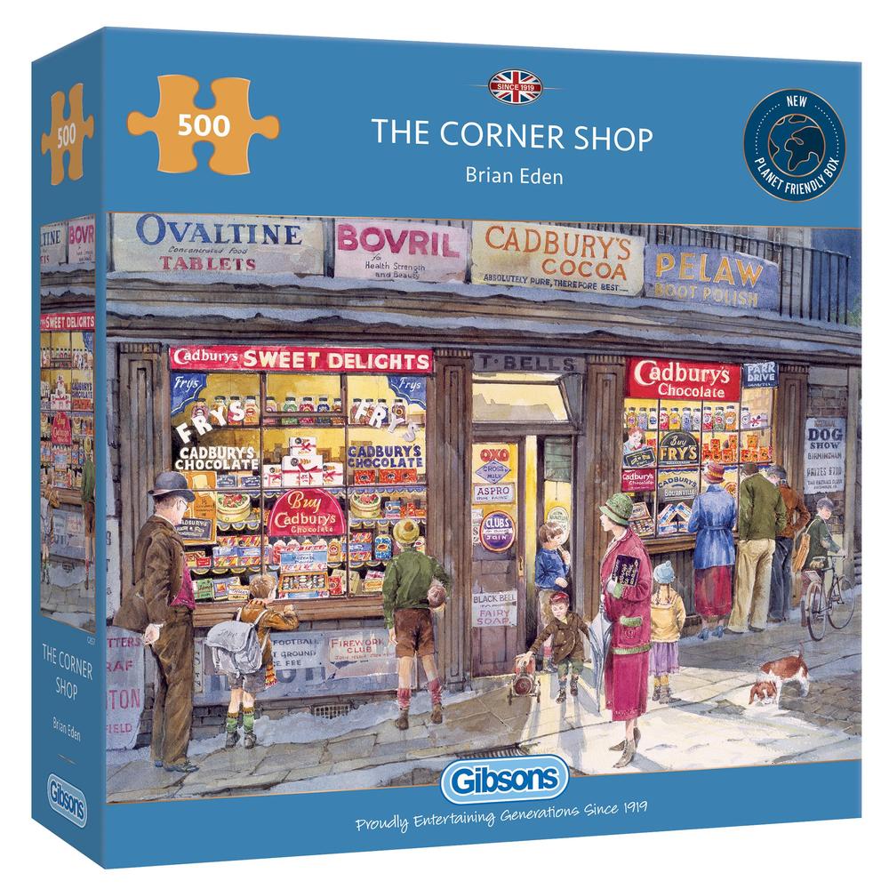 Gibsons The Corner Shop 500 Piece Jigsaw