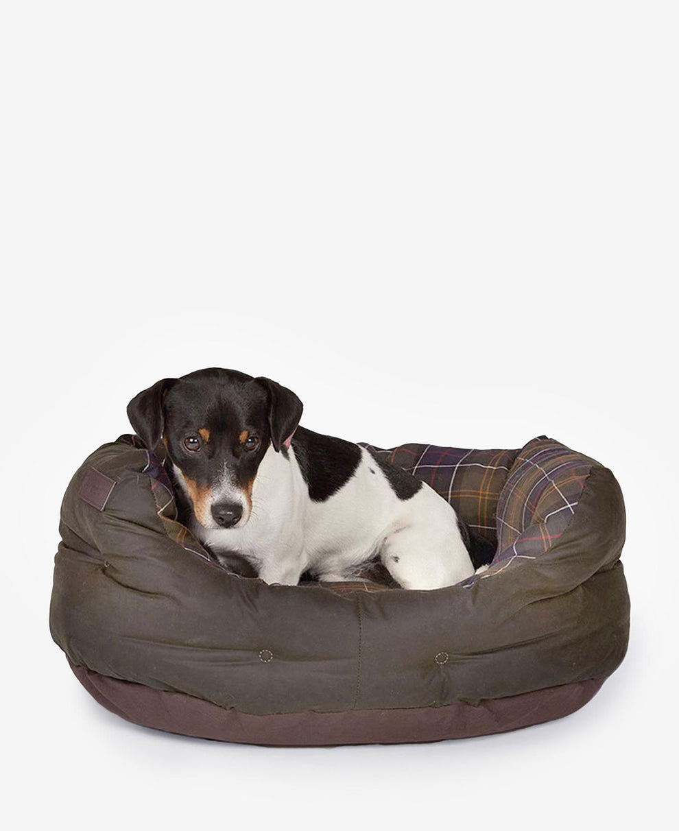 Barbour Wax Cotton Dog Bed 24 inch