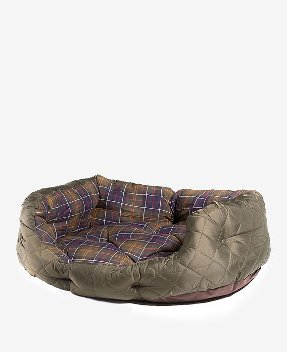 Barbour Quilted Dog Bed 30in