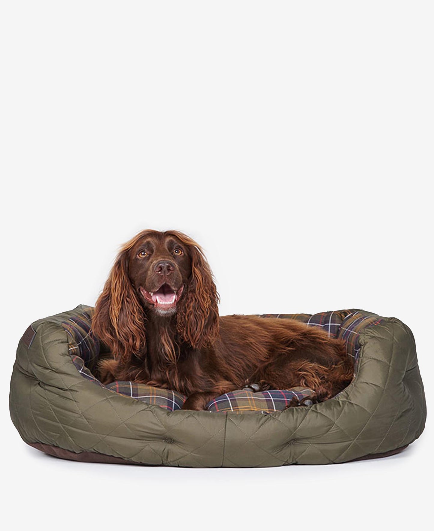 Barbour Quilted Dog Bed 30in