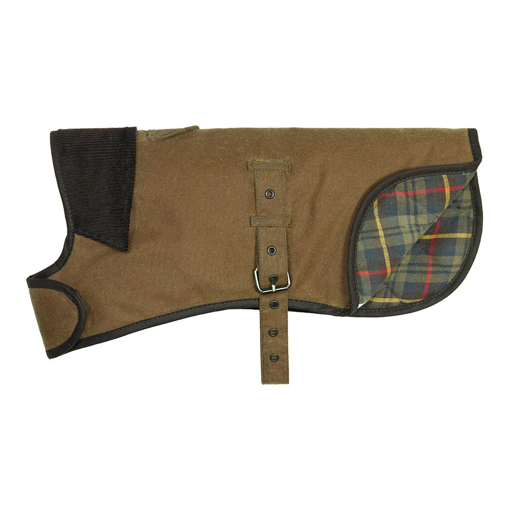 Earthbound 16" Waxed Dog Coat - Beige