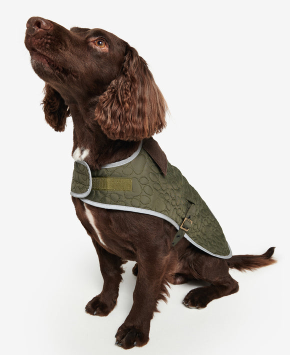 Barbour Paw Quilt Dog Coat