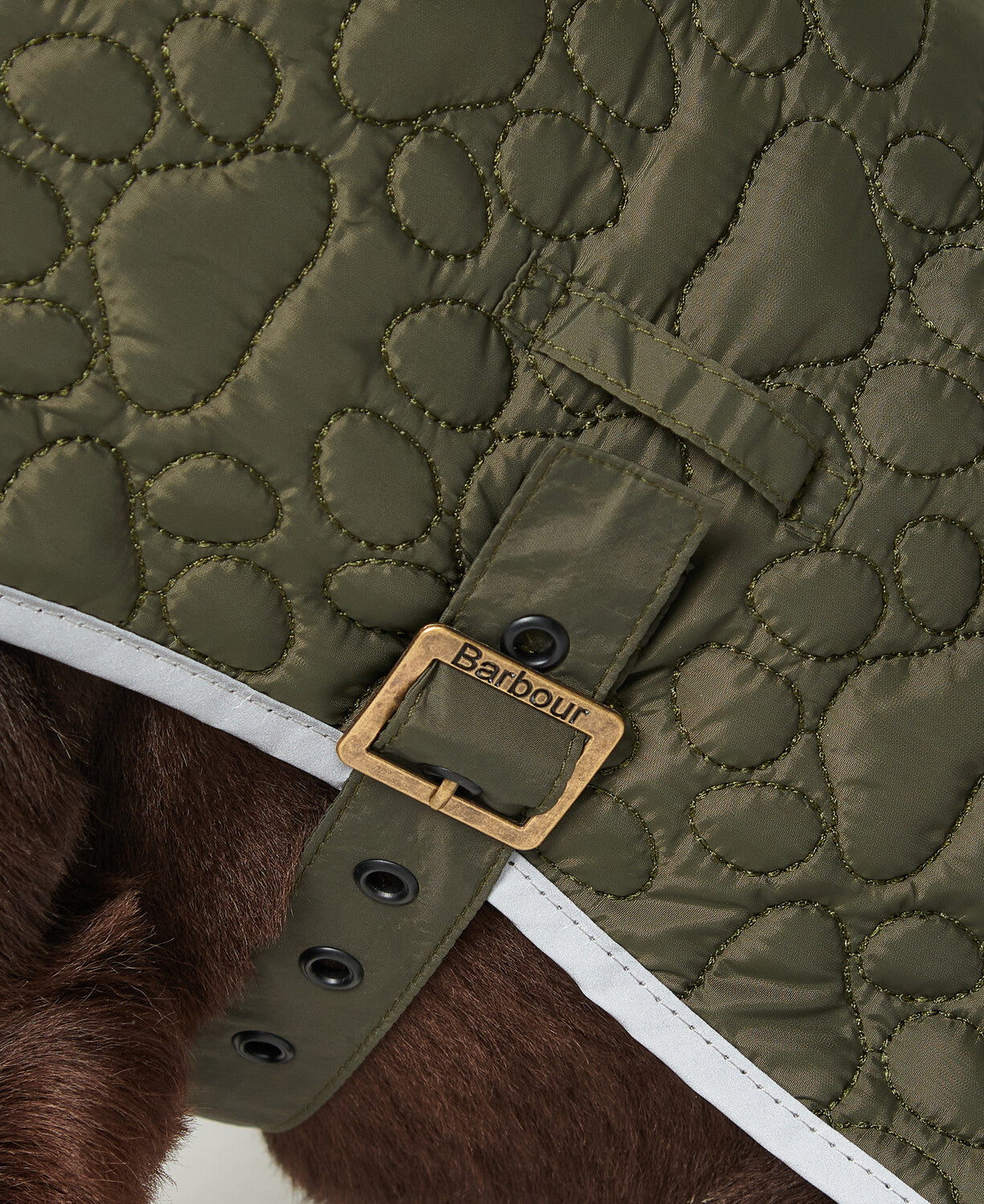Barbour Paw Quilt Dog Coat