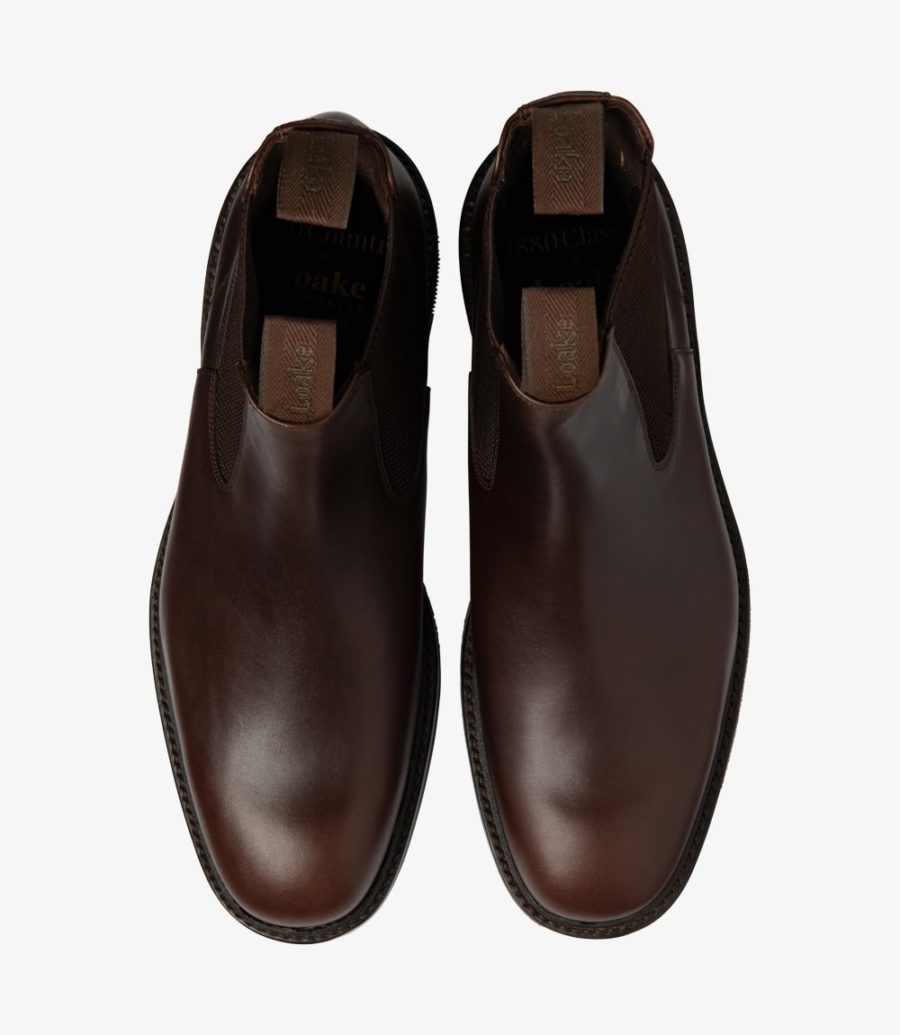Loake Dingley Rubber Sole Chelsea Boots