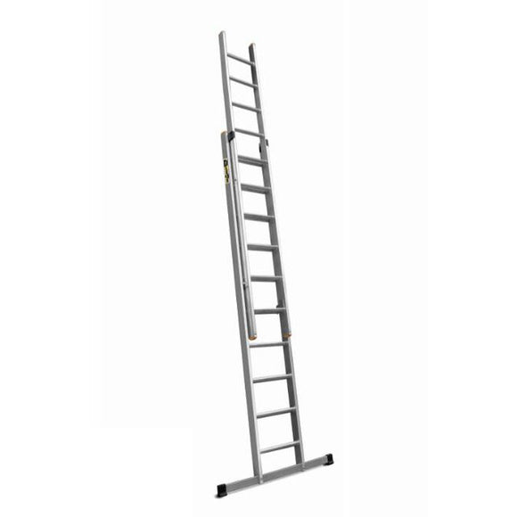 Drabest Professional Lightweight Aluminium Double Extension Ladder 3.4-5.15m
