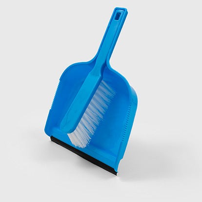 Hillbrush 330 x 203mm Dustpan with Stiff Banister Brush