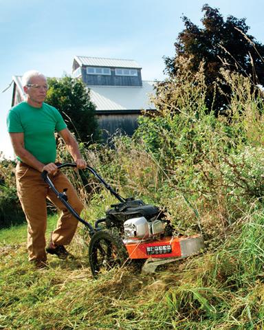 DR 8.75 PRO XL Electric Start Trimmer Mower