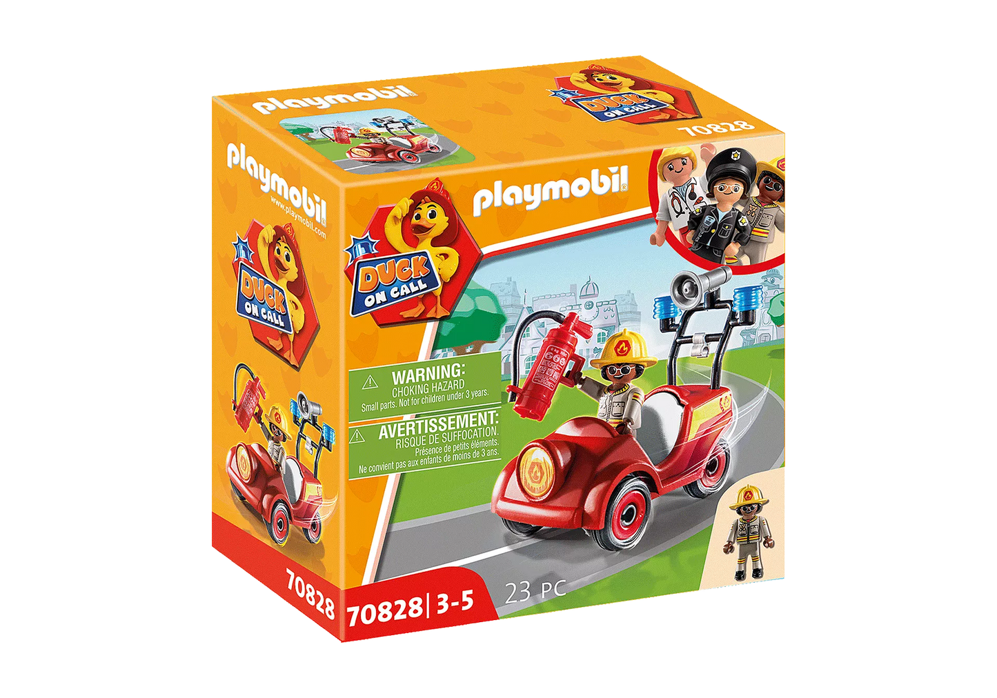 Playmobil DUCK ON CALL Fire Rescue Mini-Car