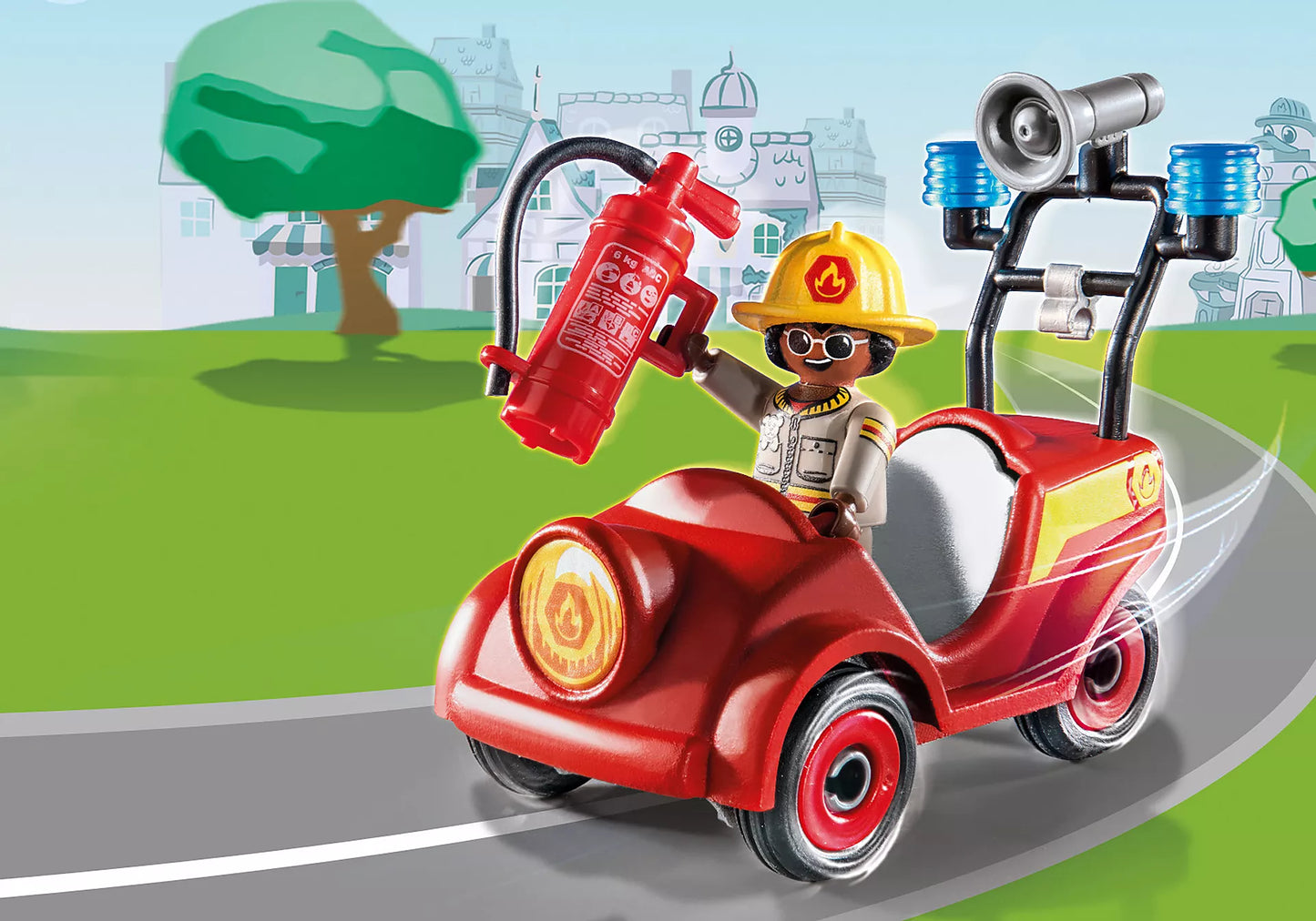 Playmobil DUCK ON CALL Fire Rescue Mini-Car