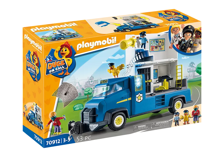Playmobil DUCK ON CALL Police Truck 70912