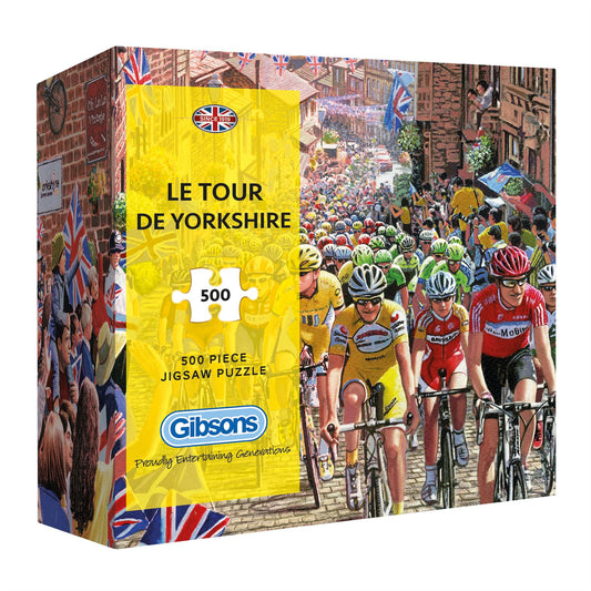 Gibsons Le Tour De Yorkshire 500 Piece Jigsaw