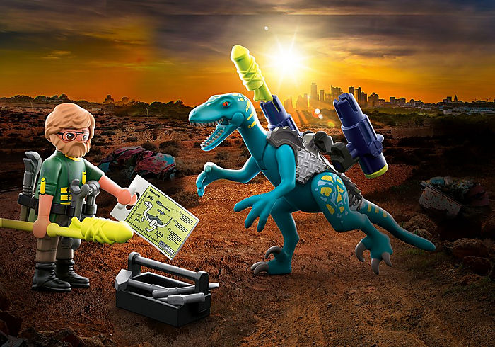 Playmobil Dinos Deinonychus: Ready for Battle