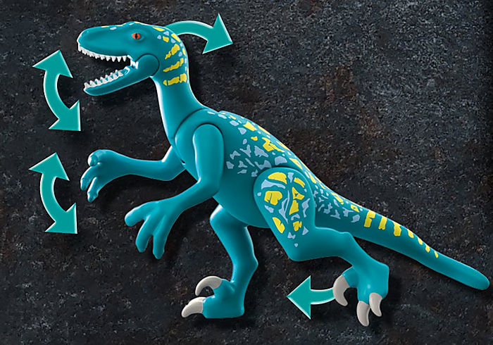 Playmobil Dinos Deinonychus: Ready for Battle