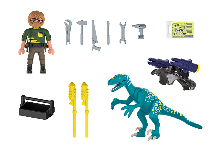 Playmobil Dinos Deinonychus: Ready for Battle