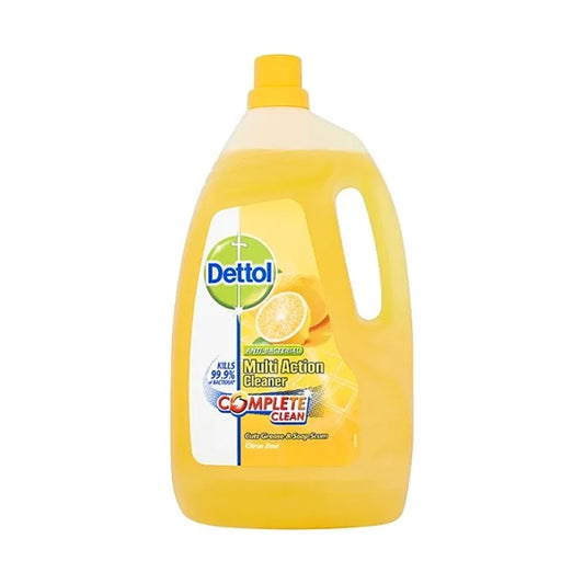 Dettol Anti-Bacterial Multi Action Cleaner Complete Clean Citrus Zest 4L