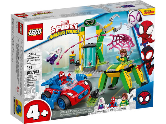 LEGO Marvel Spider-Man at Doc Ock’s Lab 10783
