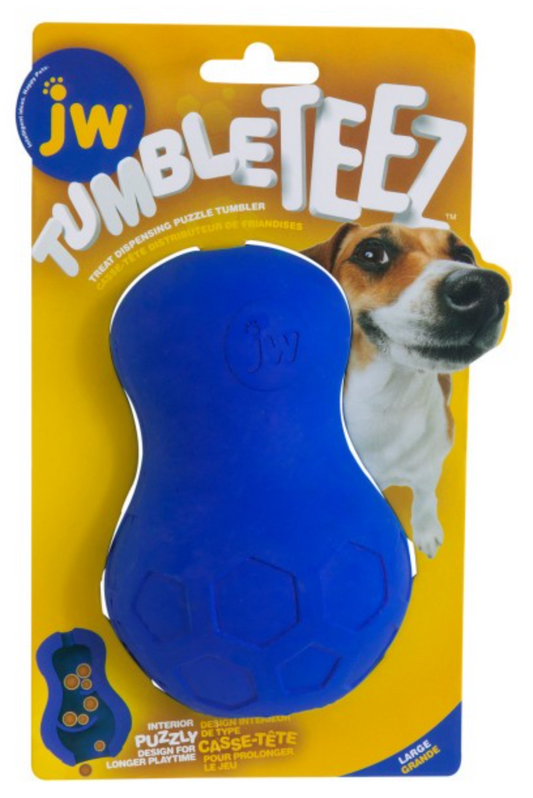 JW Tumble Teez Dog Toy Large Blue
