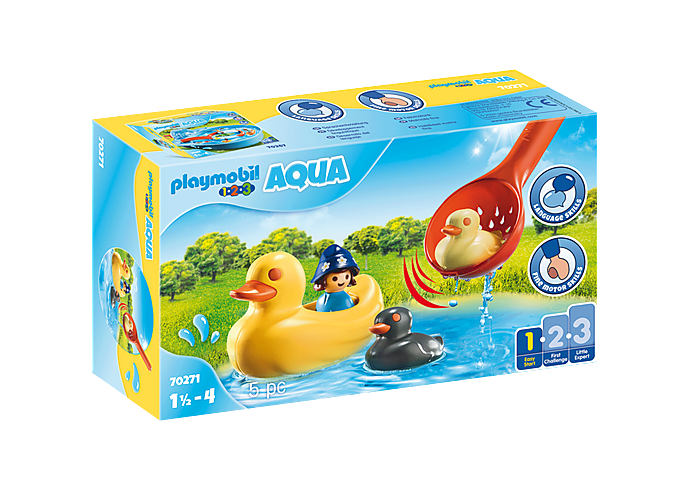 Playmobil 1.2.3 Duck Family