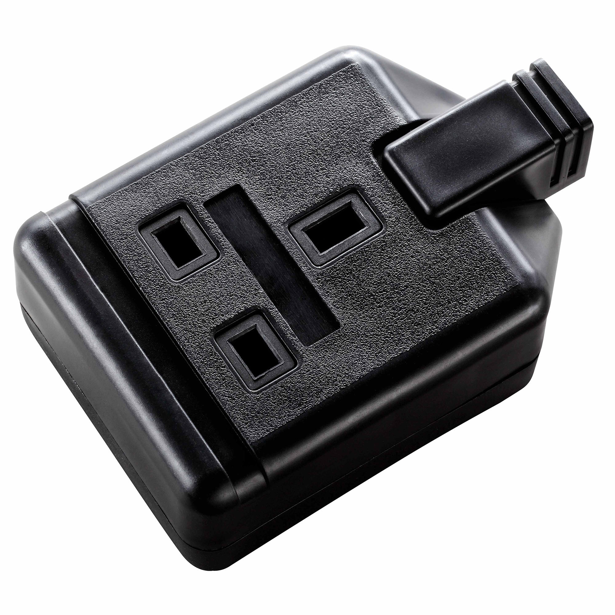 Masterplug Heavy Duty Trailing Single Socket 13A Black – Sam Turner & Sons