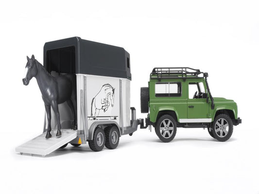 Bruder Land Rover & Trailer 02592