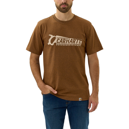 Carhartt Heavyweight Short-Sleeve Saw Graphic T-Shirt