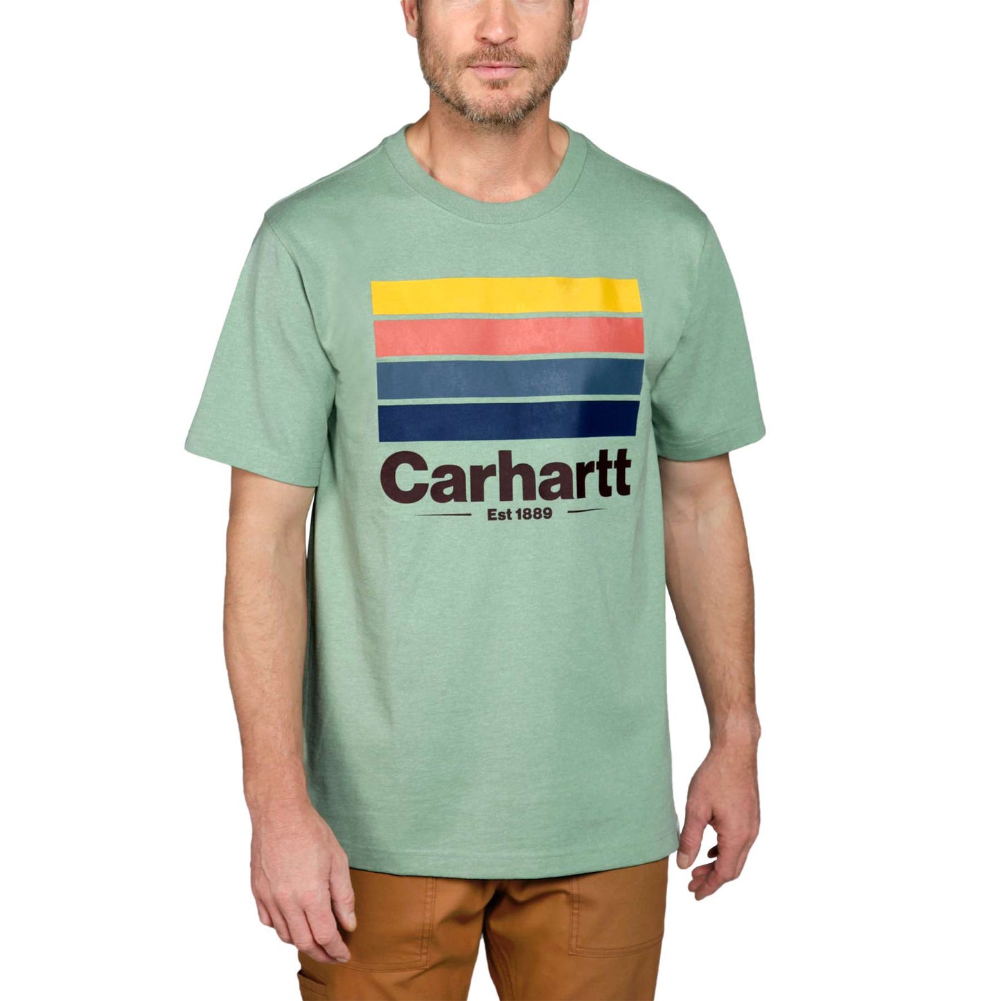 Carhartt Heavyweight Short-Sleeve Line Graphic T-Shirt