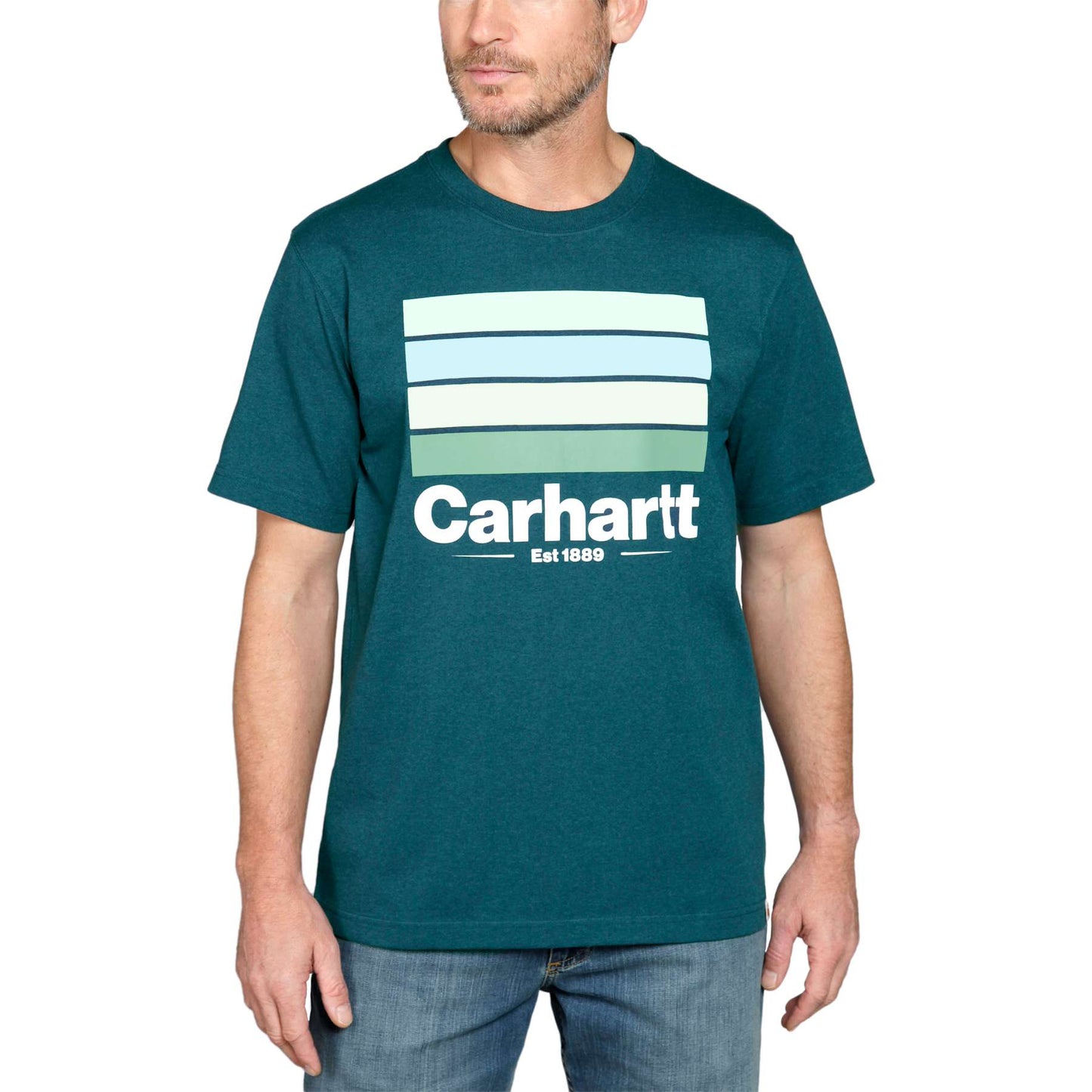 Carhartt Heavyweight Short-Sleeve Line Graphic T-Shirt