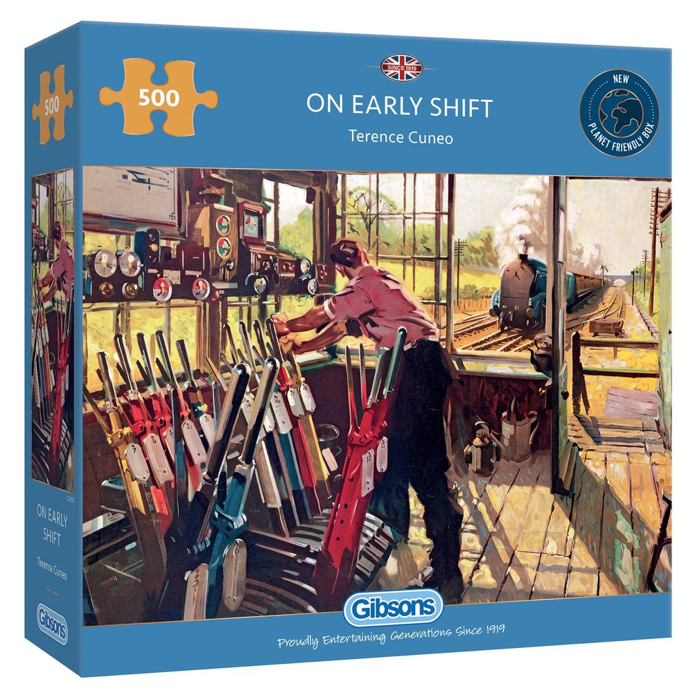 Gibsons On Early Shift 500 Piece Jigsaw