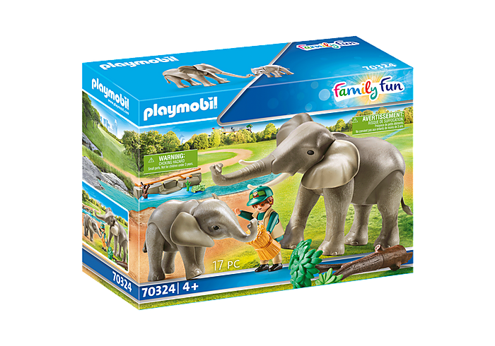 Playmobil Family Fun Elephant Habitat