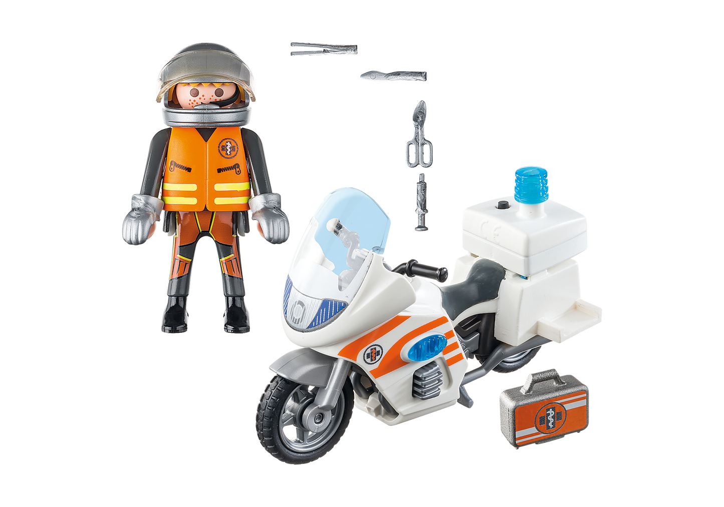 Playmobil City Life Emergency Motorbike