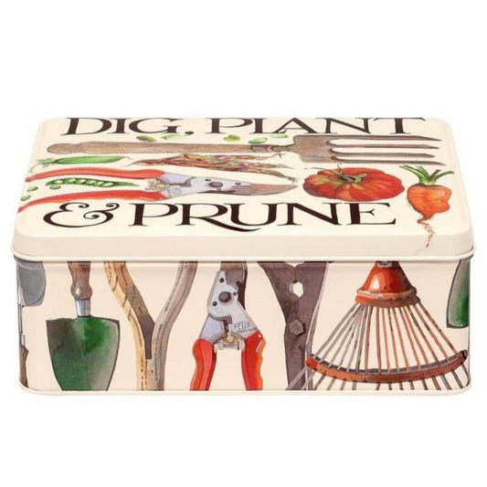 Emma Bridgewater Dig the Garden Deep Rectangular Tin