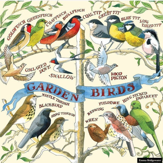 Emma Bridgewater Lunch Napkins Garden Birds