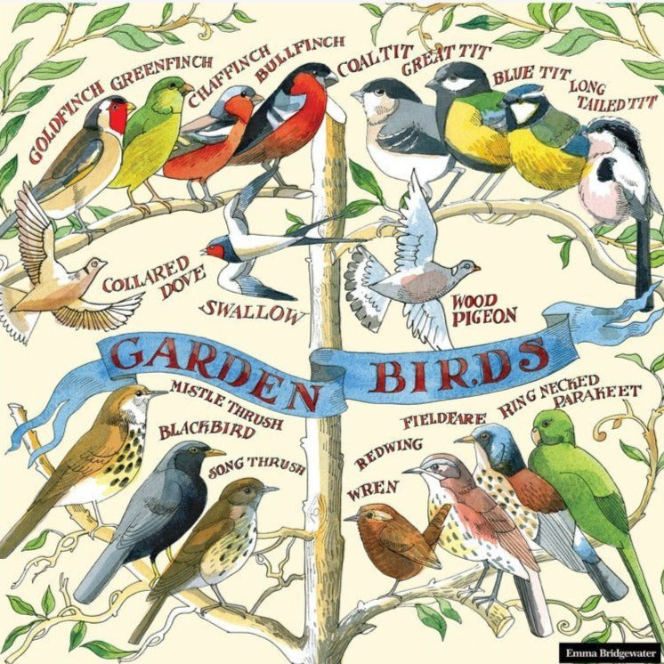 Emma Bridgewater Lunch Napkins Garden Birds Sam Turner & Sons