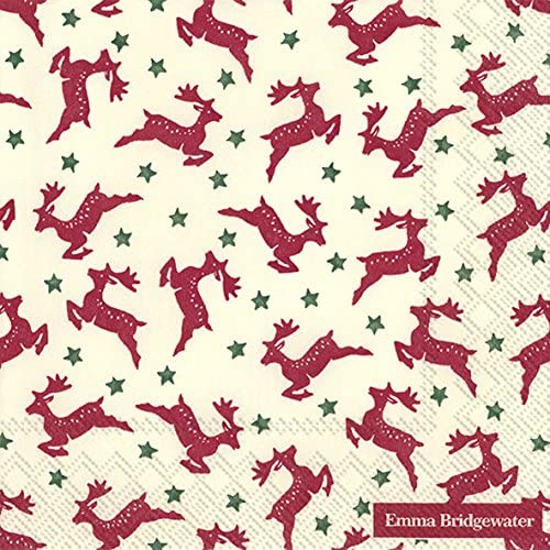Emma Bridgewater Lunch Napkins Reindeer