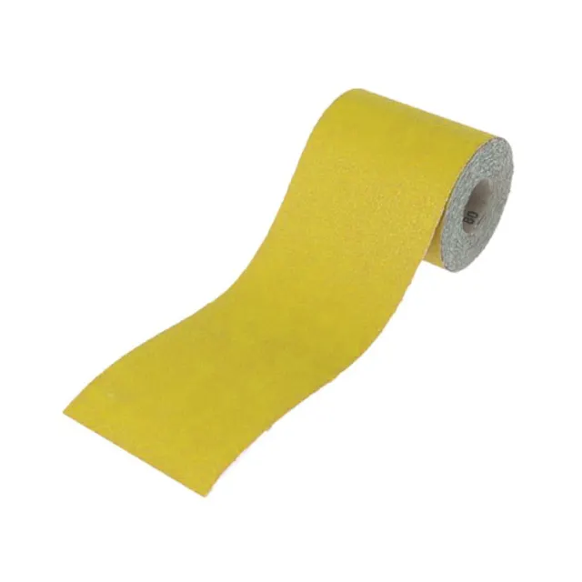 Faithfull Aluminium Oxide Sanding Paper Roll 115mm x 10m 80G