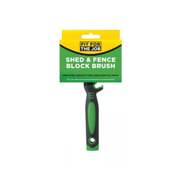 Rodo Fit For The Job Shed & Fence Block Brush