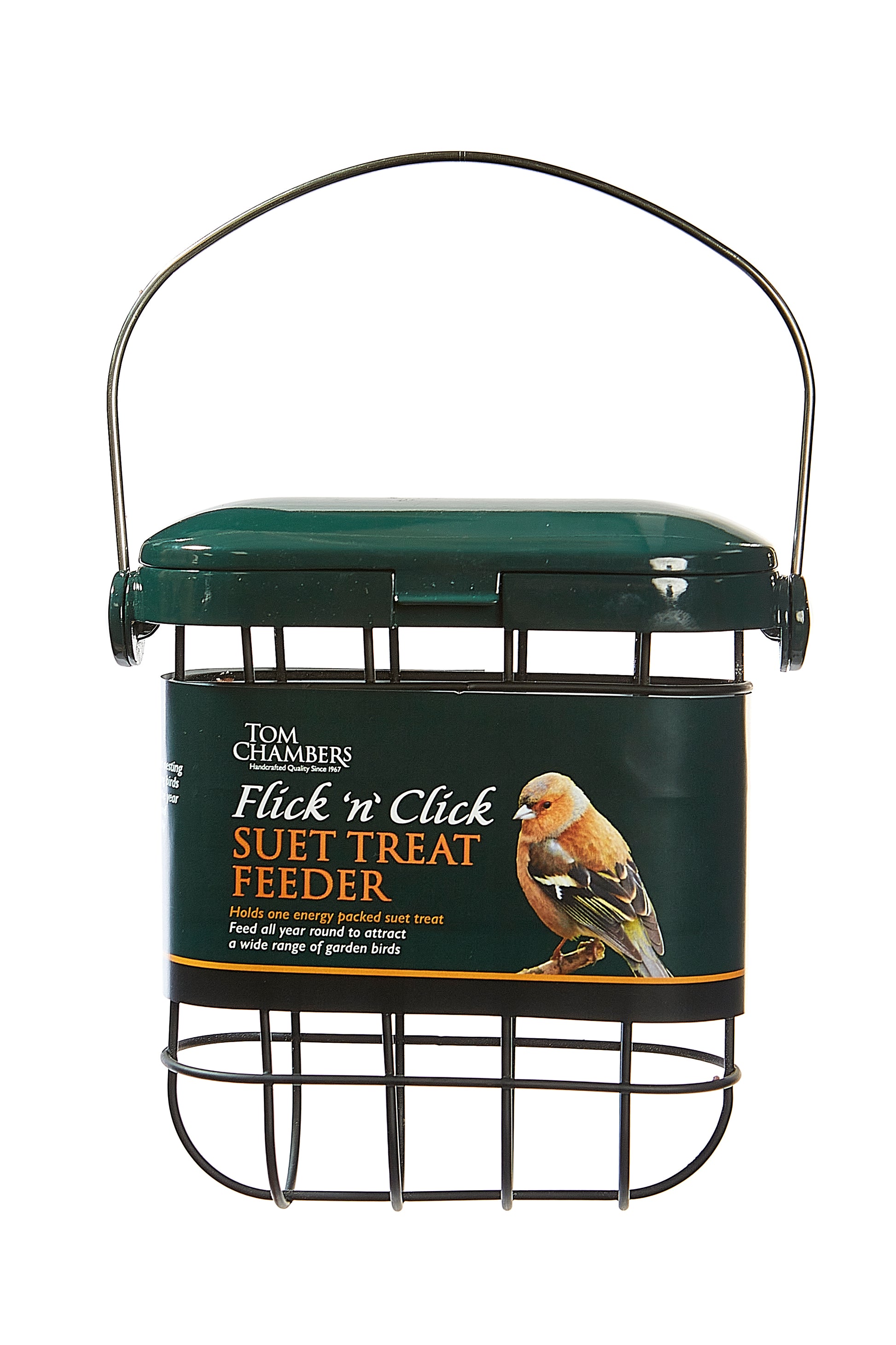 Tom Chambers Flick n Click Suet Feeder