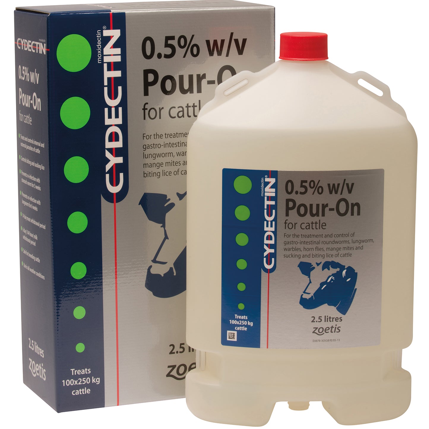 Cydectin 0.5% w/v Pour-On for Cattle