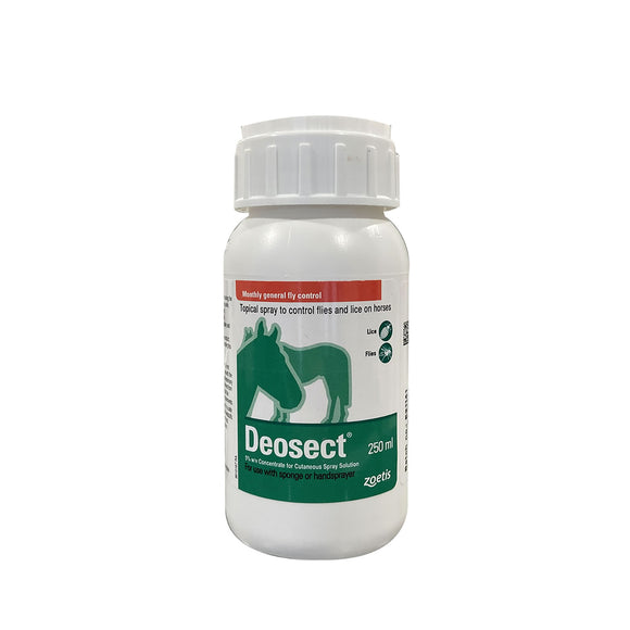 Deosect 5% w/v Concentrate for Cutaneous Spray Solution 250ml