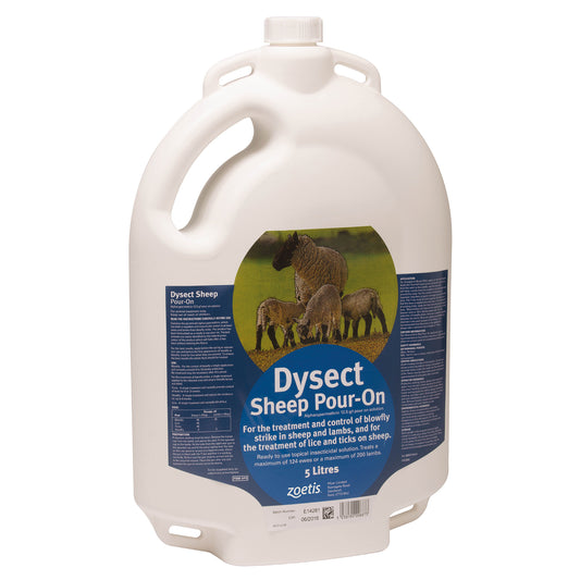 Dysect Sheep 12.5 g/l Pour-On Solution 5L