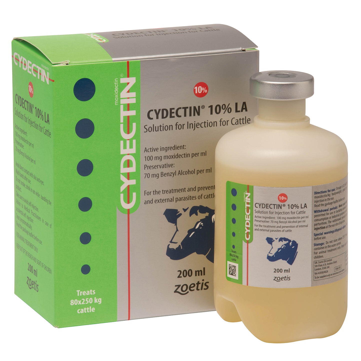 Cydectin 10% LA Solution for Injection for Cattle