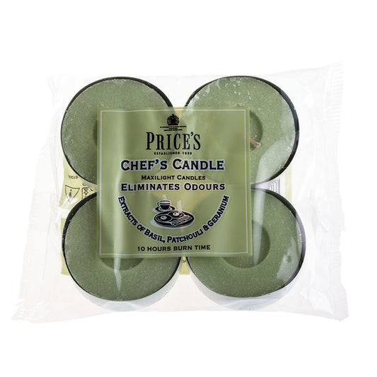 Prices Fresh Air Chefs Maxi Tealights 4 Pack