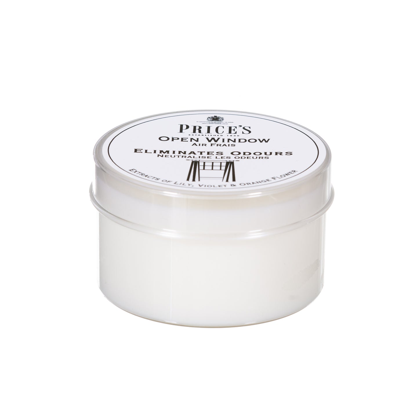 Prices Fresh Air Open Window Scented Candle Tin