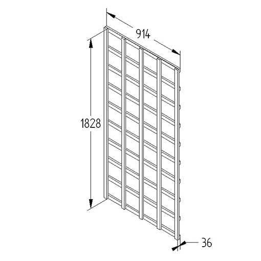 Forest Garden Heavy Duty Trellis
