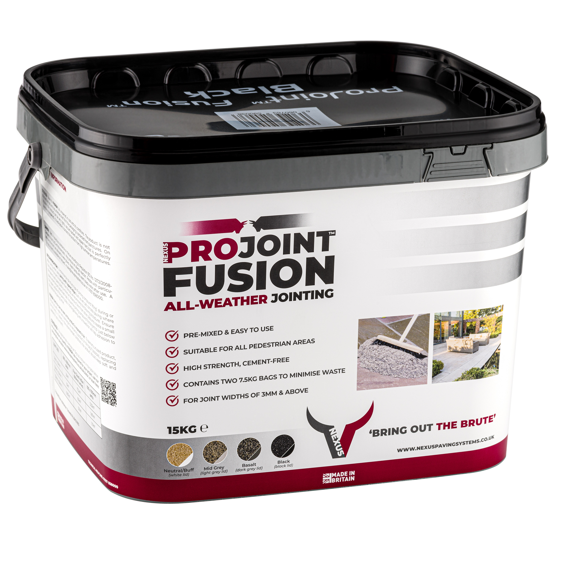 Nexus ProJoint Fusion Jointing Compound 15kg - Black