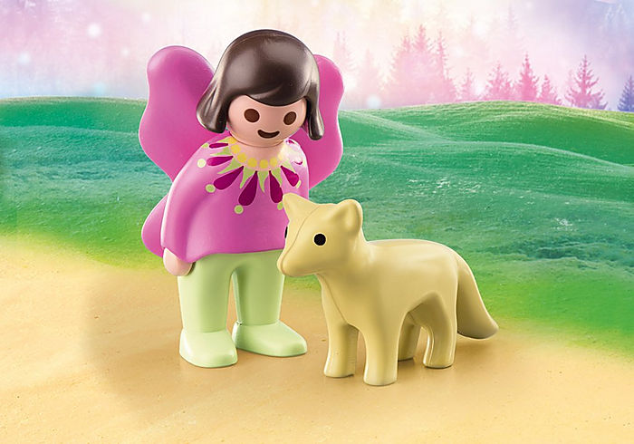 Playmobil 1.2.3 Fairy Friend with Fox